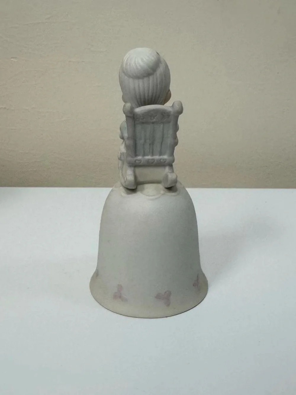 Vintage 1980s Precious Moments “The Purr-fect Grandma” Figurine Bell NIB